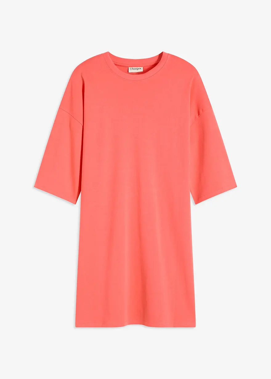 Shirtkleid aus schwerer Bio-Baumwolle