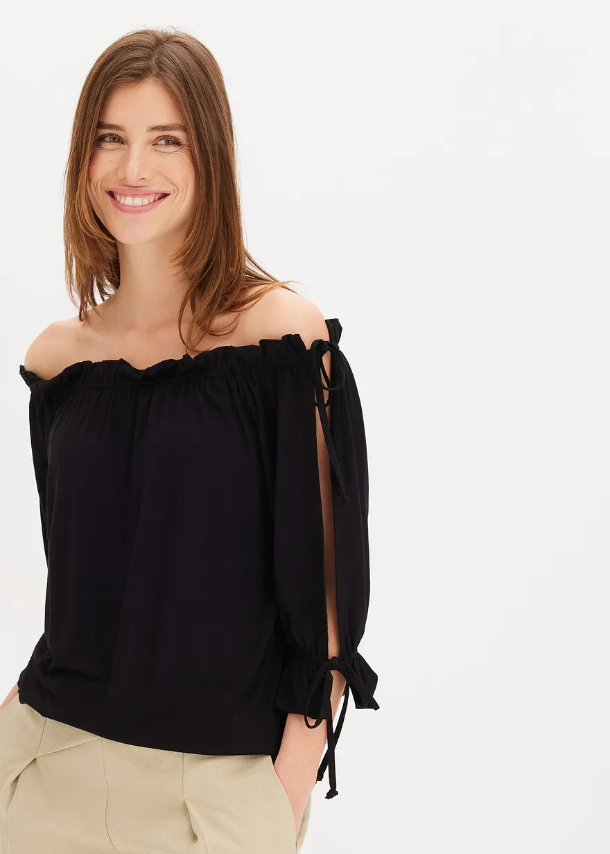Off-Shoulder-Shirt