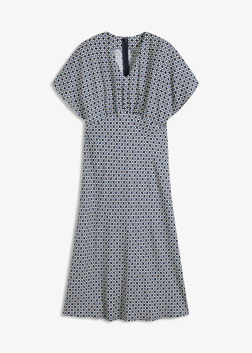 Kleid aus fließender Viskose