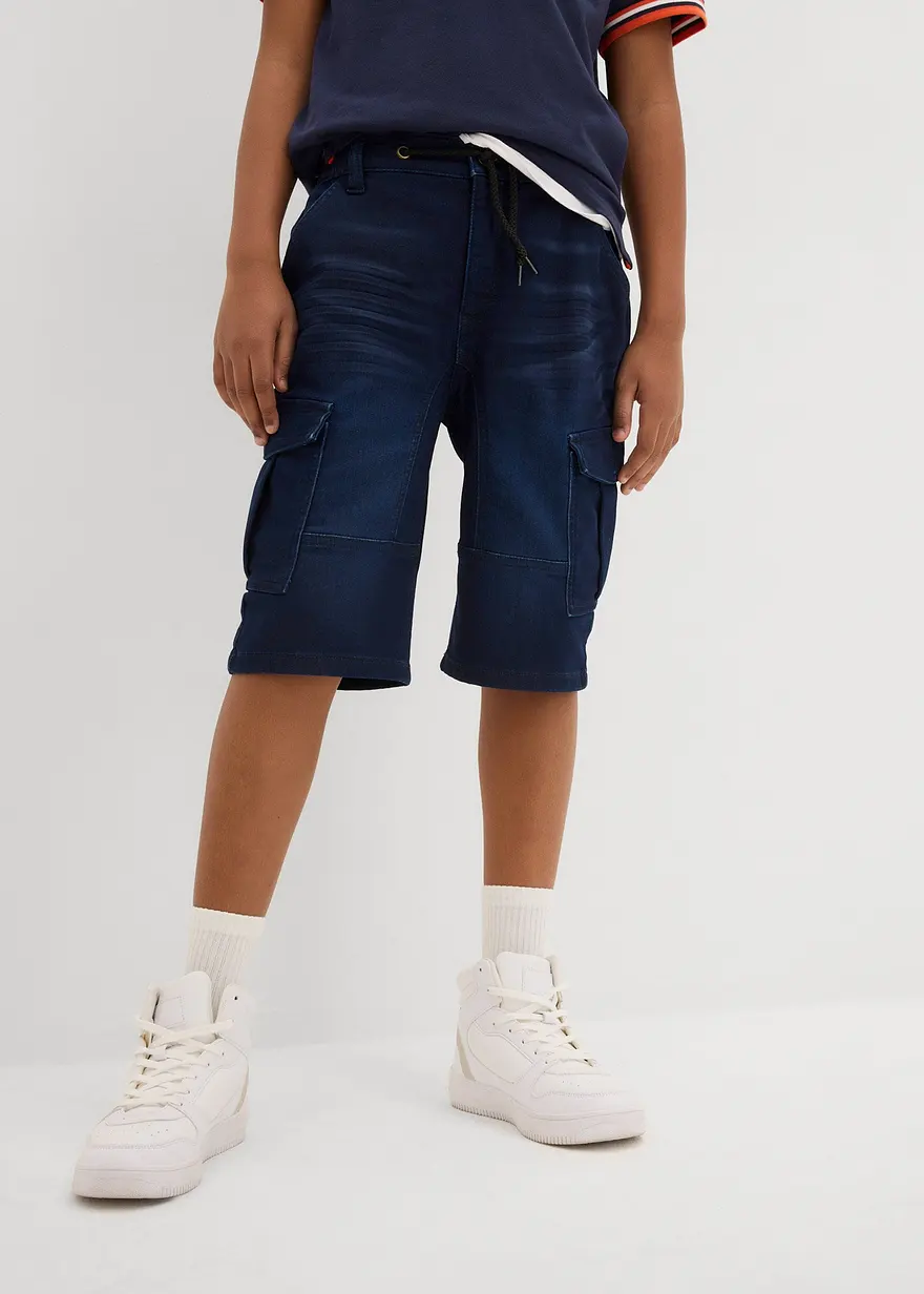 Sweatjeans-Cargobermuda, Regular Fit