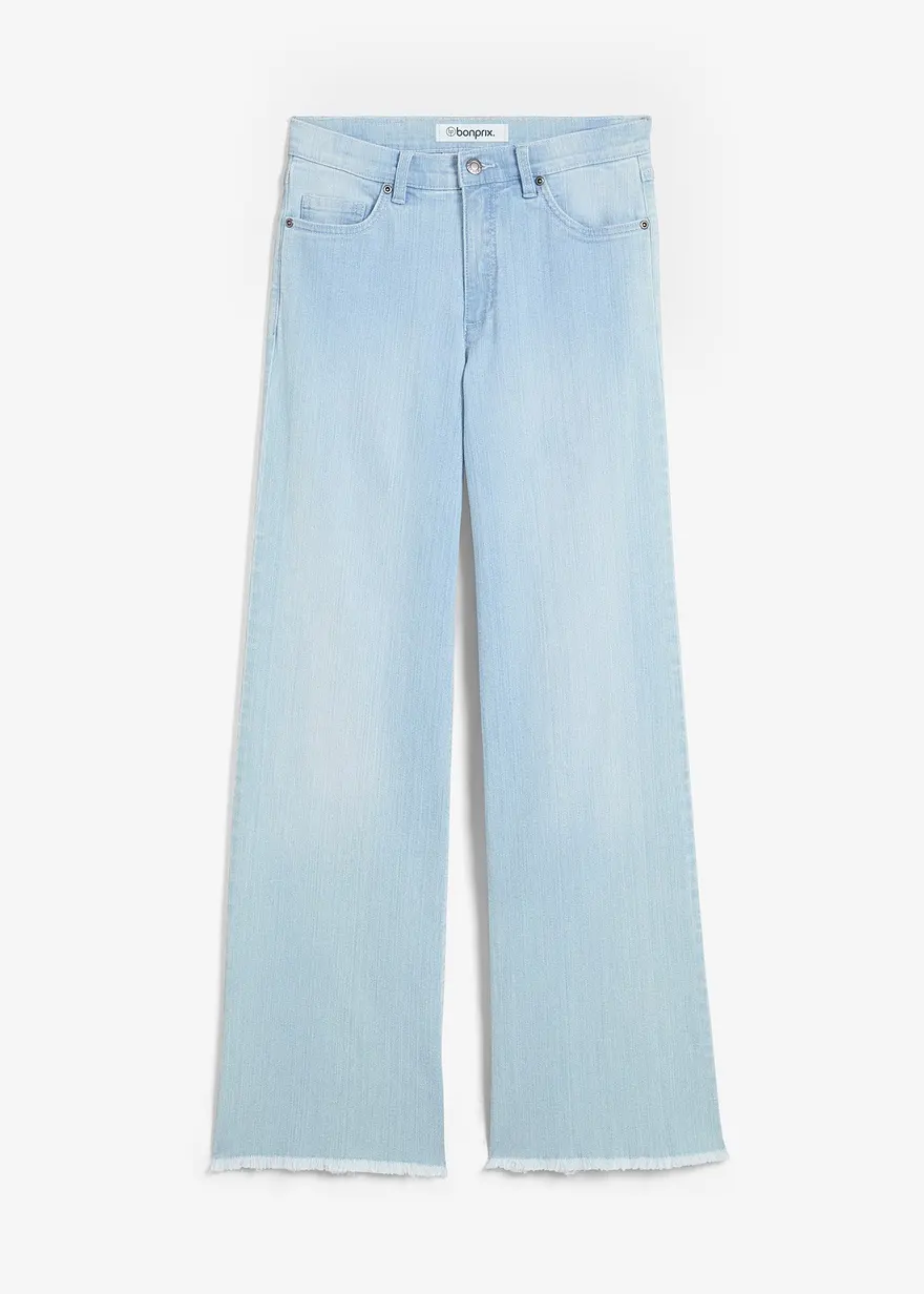 Wide-Leg-Jeans High Waist