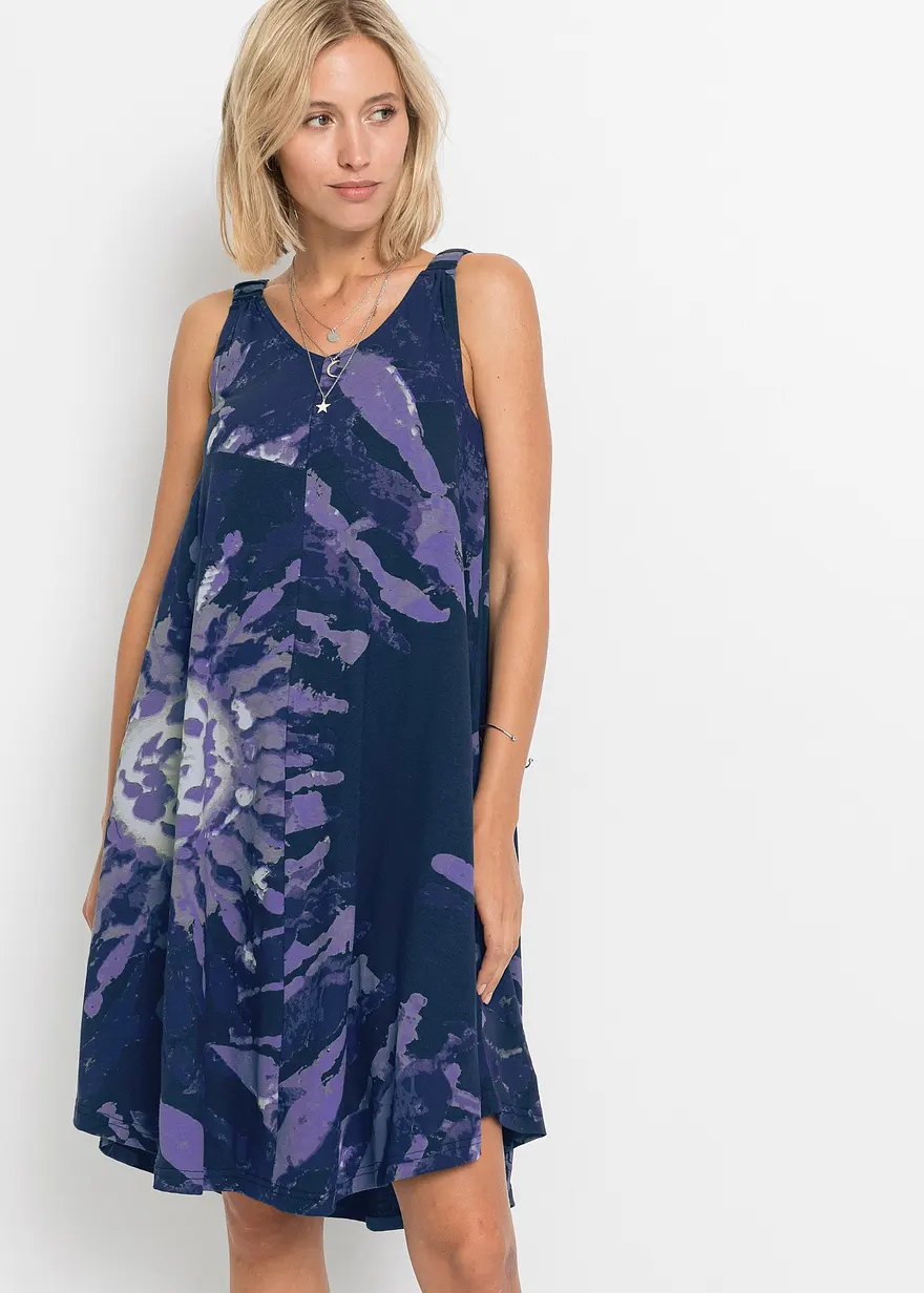 Jerseykleid aus reiner Baumwolle