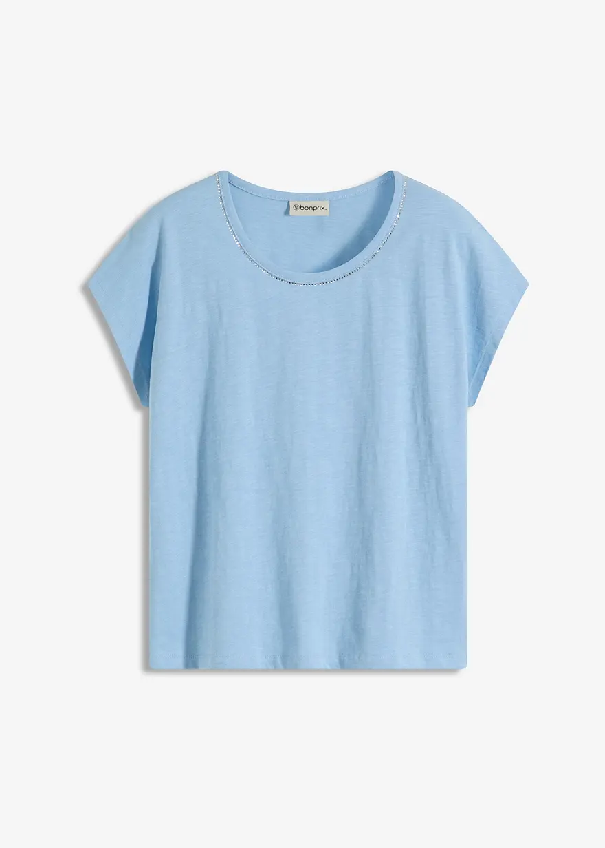 Shirt in Leinenoptik