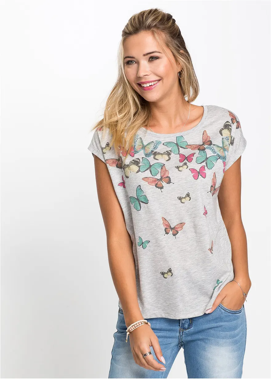 Shirt mit Schmetterlingen