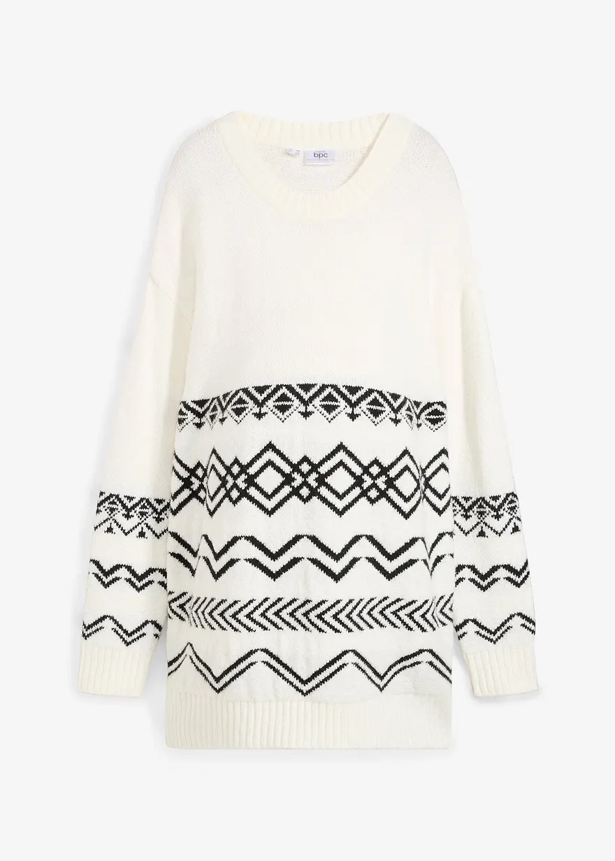Umstands- und Stillpullover aus Baumwollmischgewebe