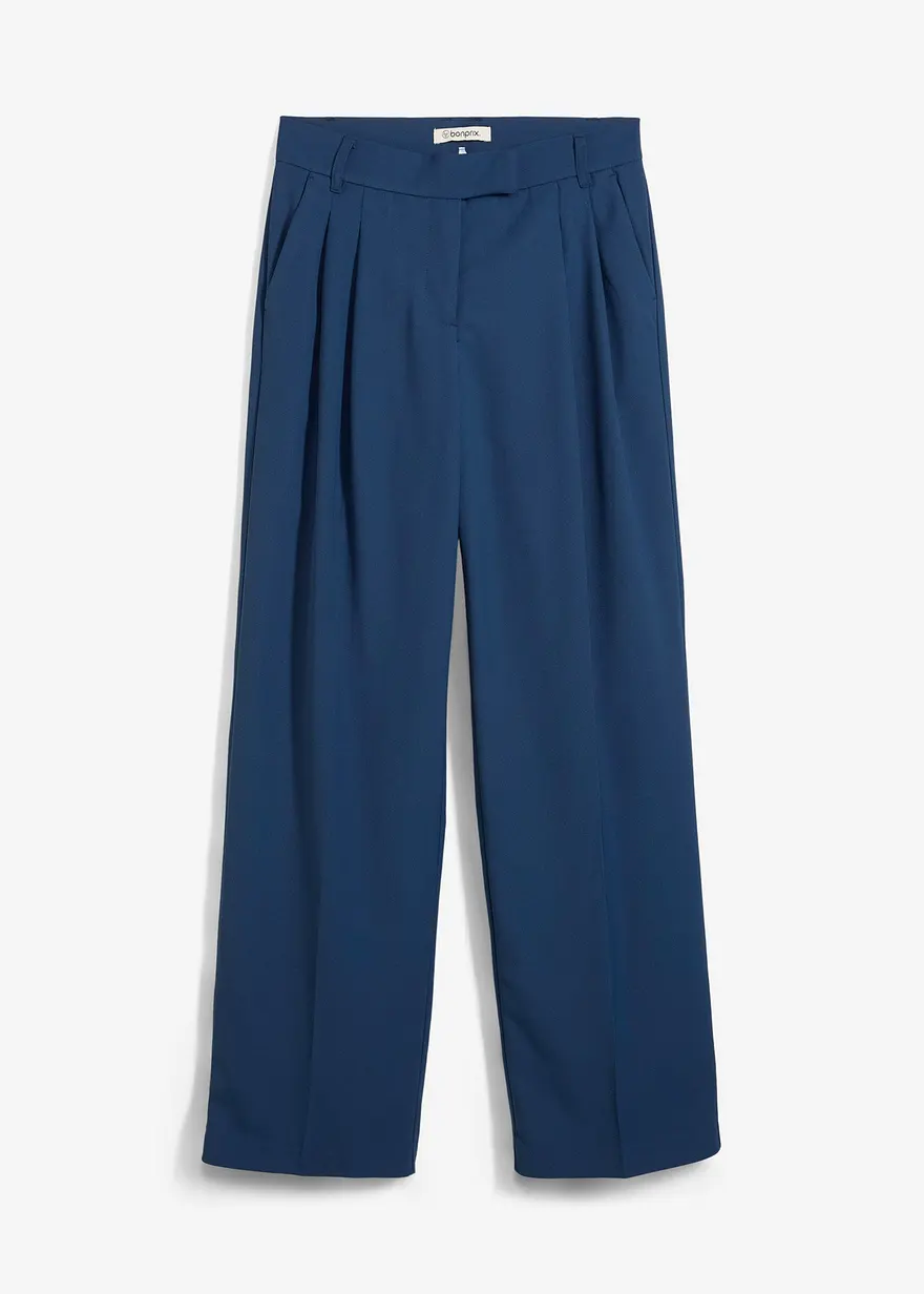 Weite Bundfaltenhose