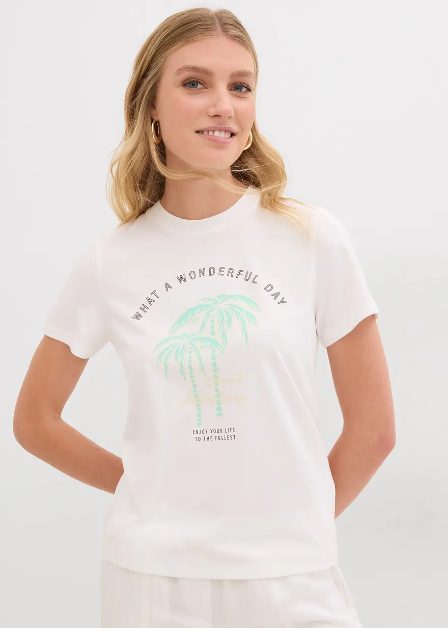 T-Shirt mit Motivprint
