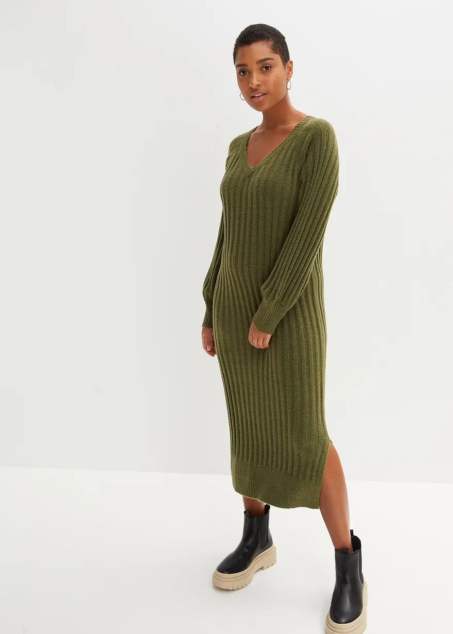 Midi-Strickkleid