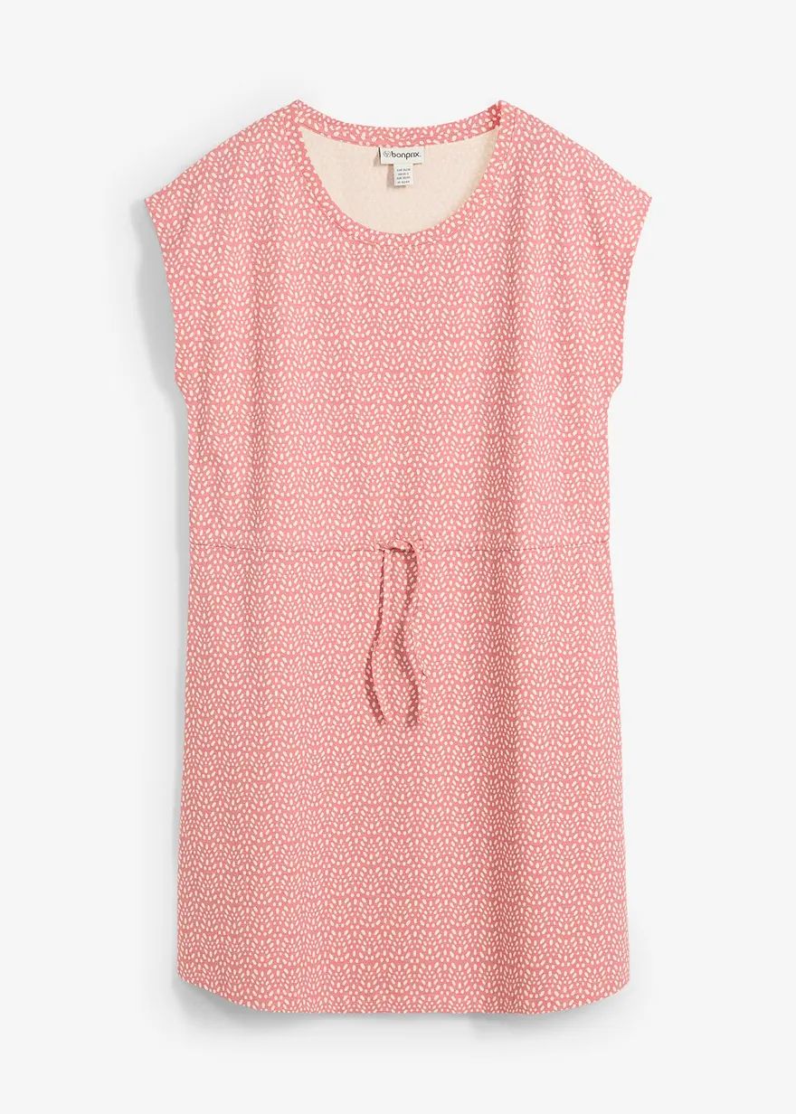 Jersey-Kleid mit Bindedetail
