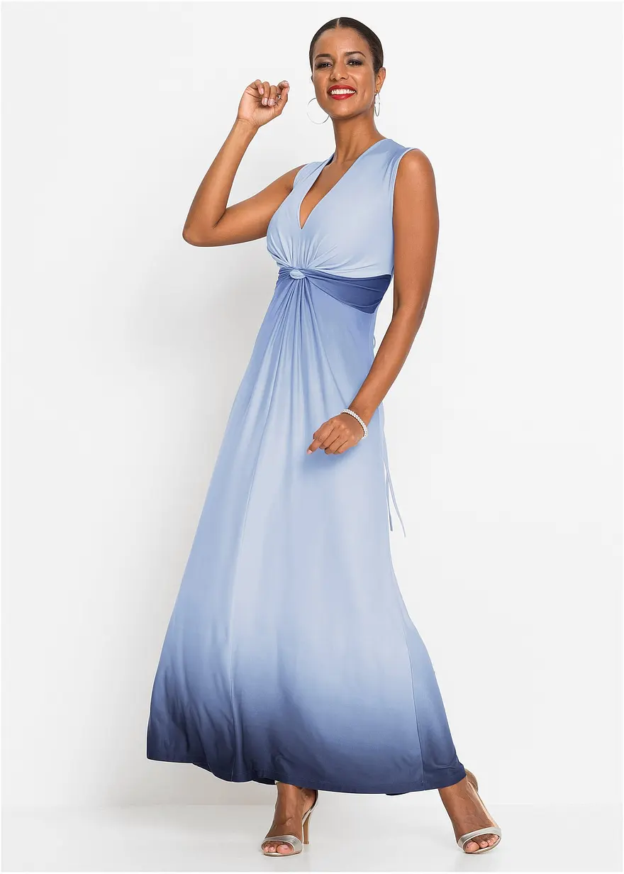Jerseykleid mit Drapierung