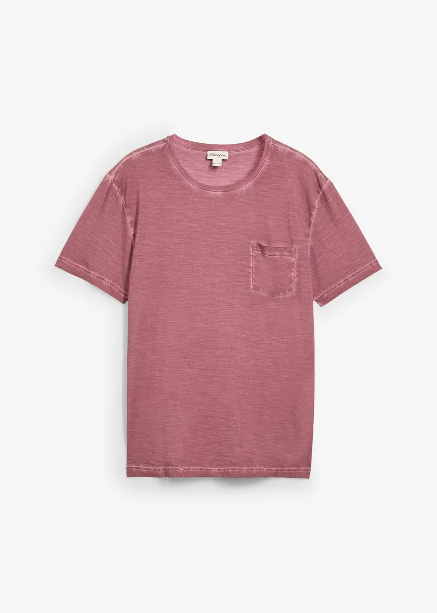 T-Shirt in gewaschener Optik