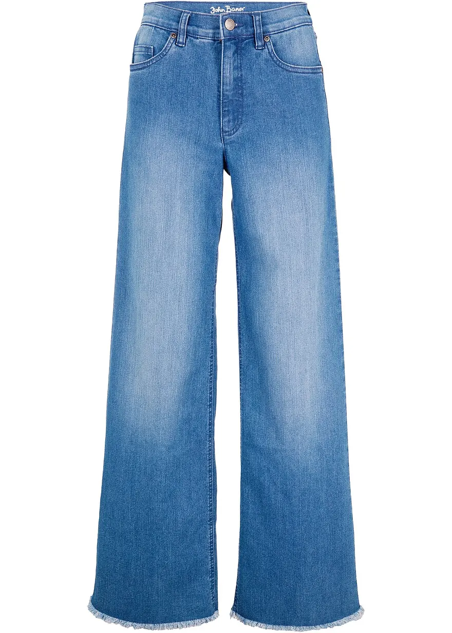 Wide-Leg-Jeans High Waist