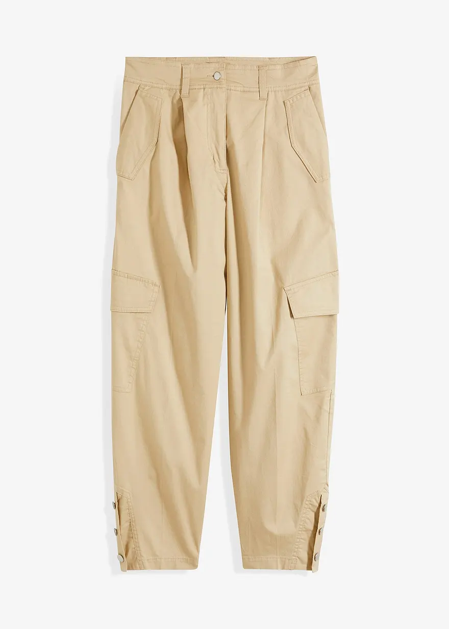 Cargohose aus Baumwolle mit Stretch