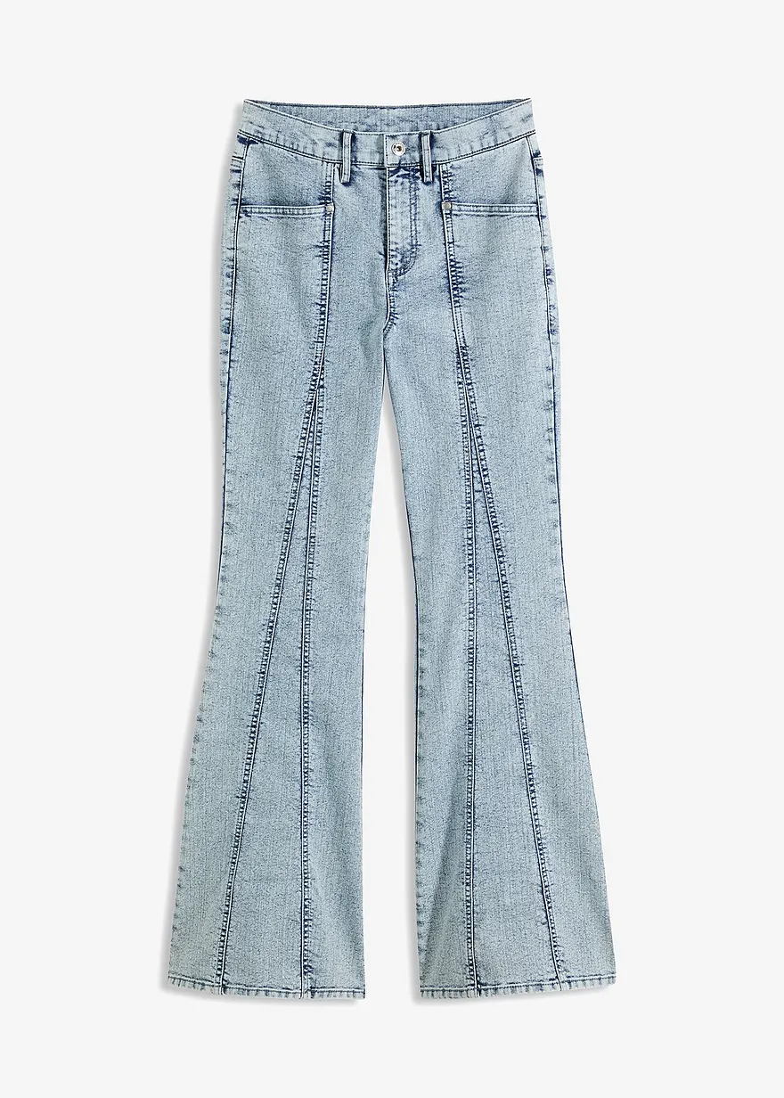 Schlagjeans High Waist