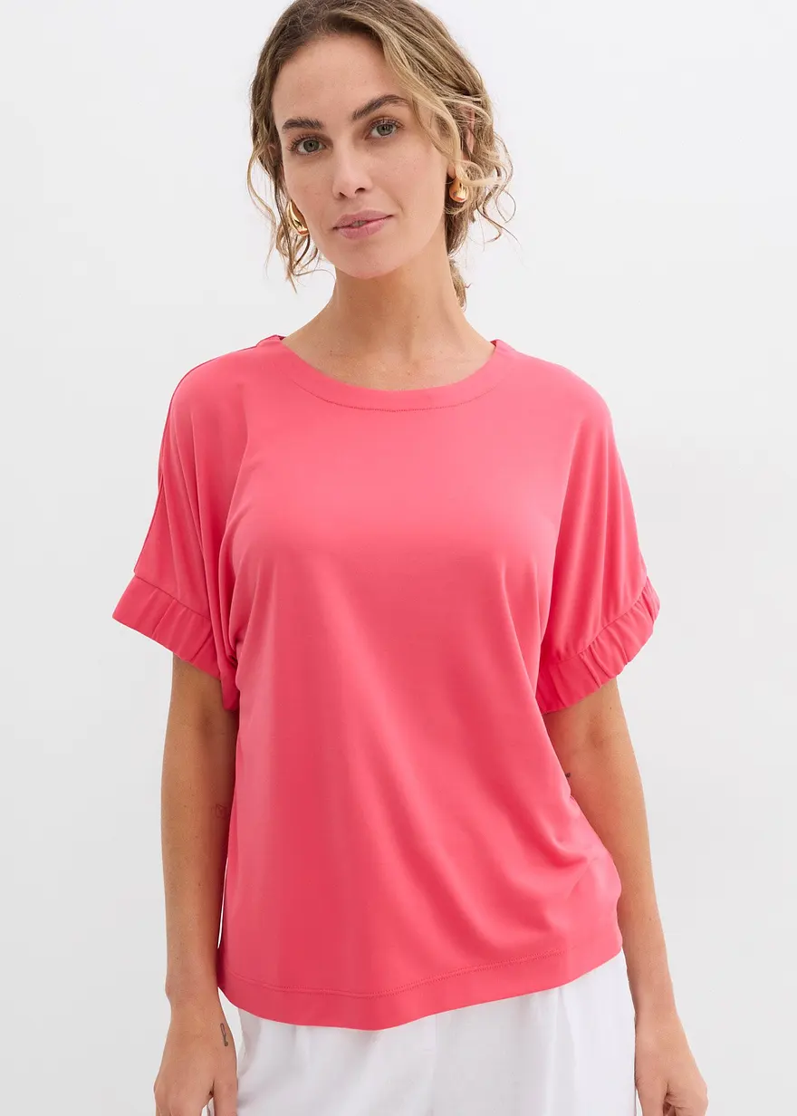 Shirt aus softem Viskose-Mix