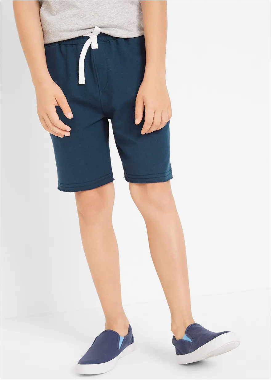 Sweat-Bermuda aus weichem Baumwol-Mix (2er Pack)