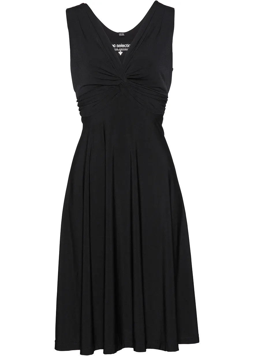 Shirtkleid mit V-Ausschnitt