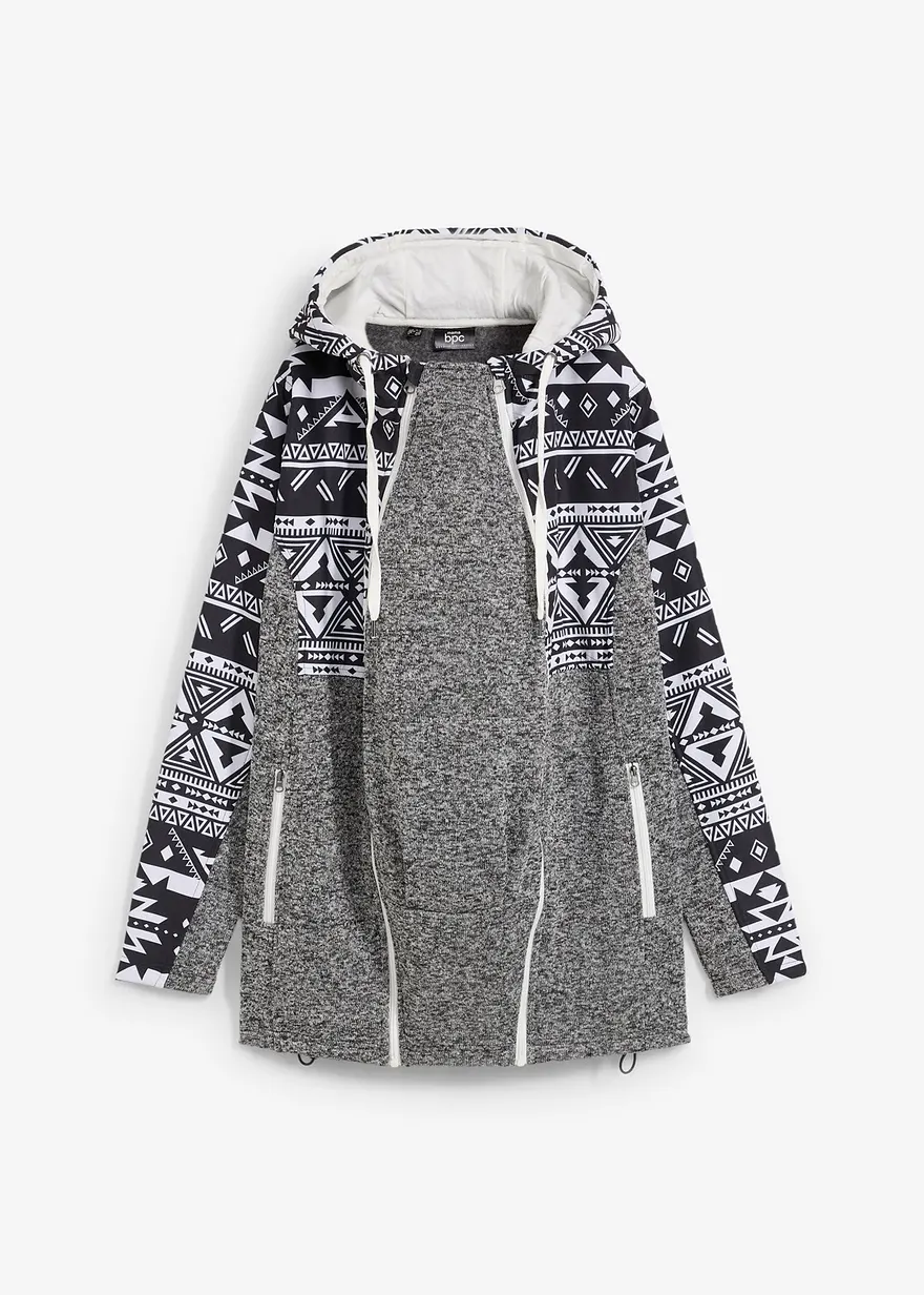 Fleece-Umstands- und Tragejacke