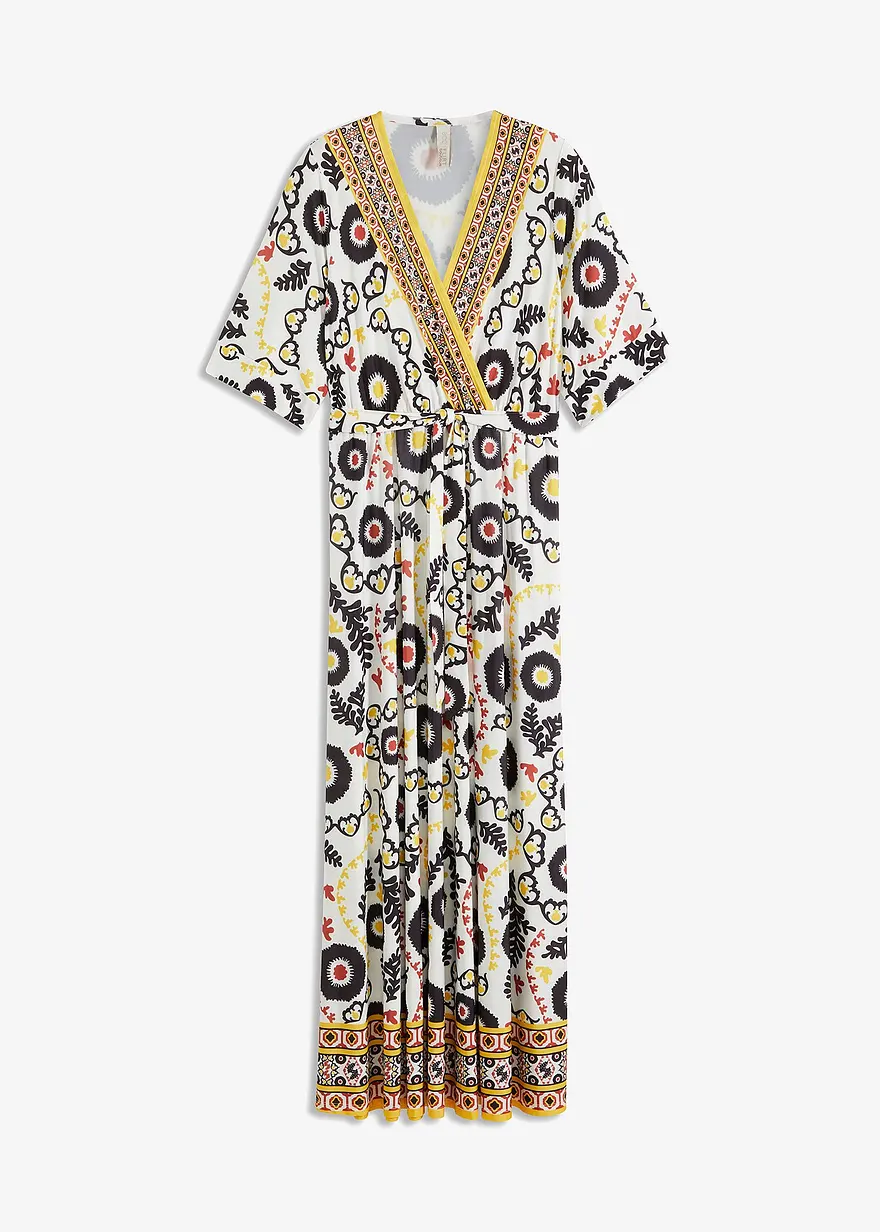 Jerseykleid mit Bindeband