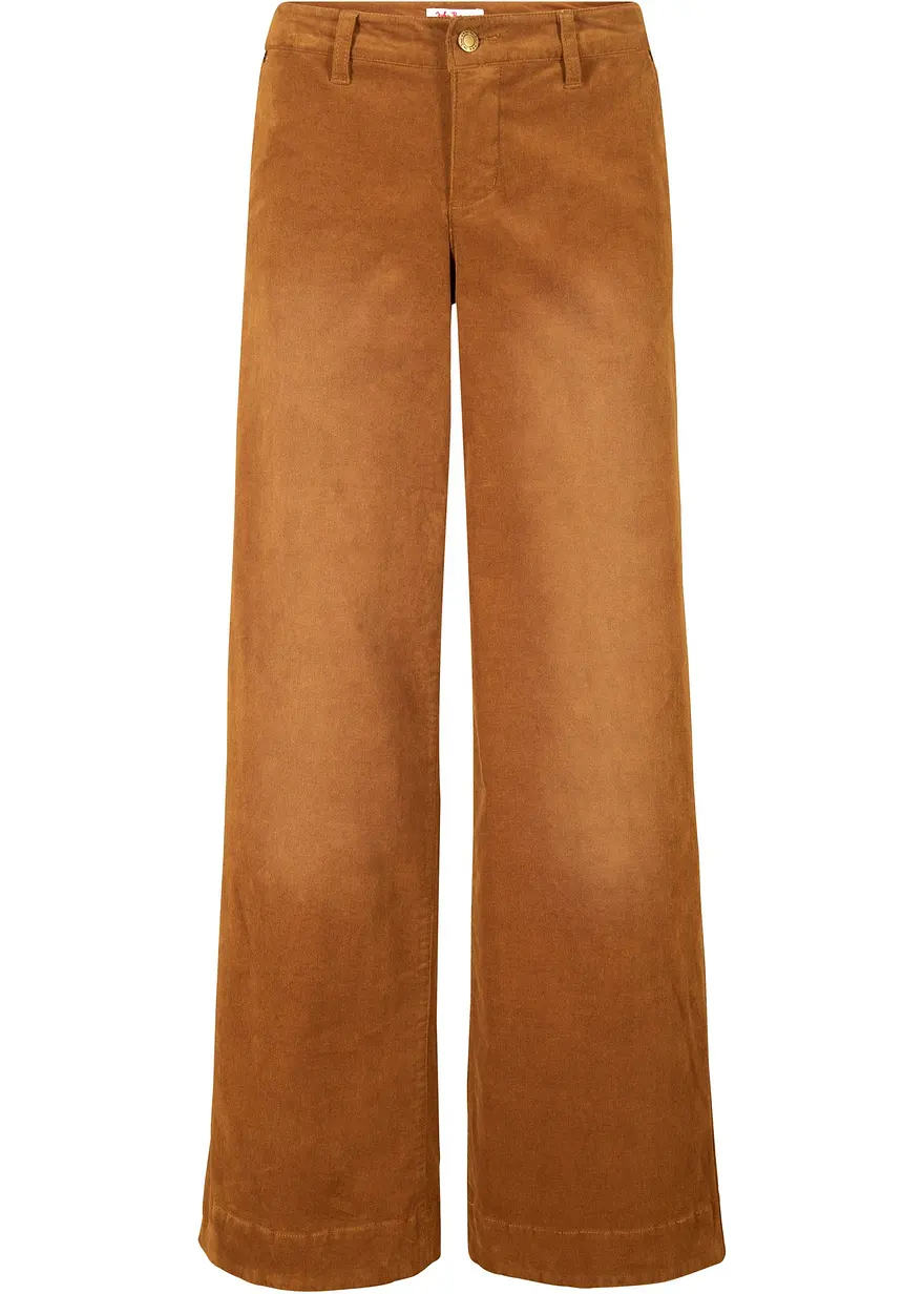 Stretch-Cordhose, Wide