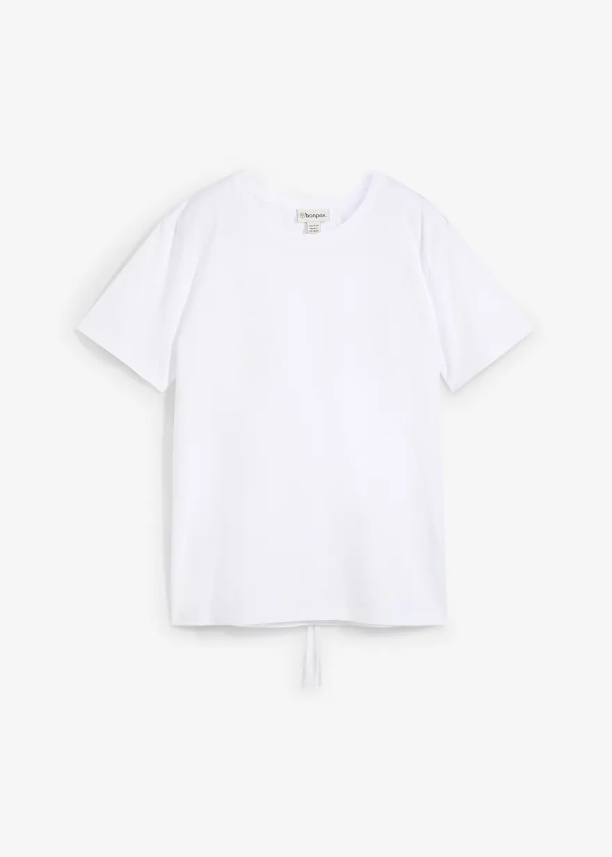 Shirtbluse mit Bindedetail