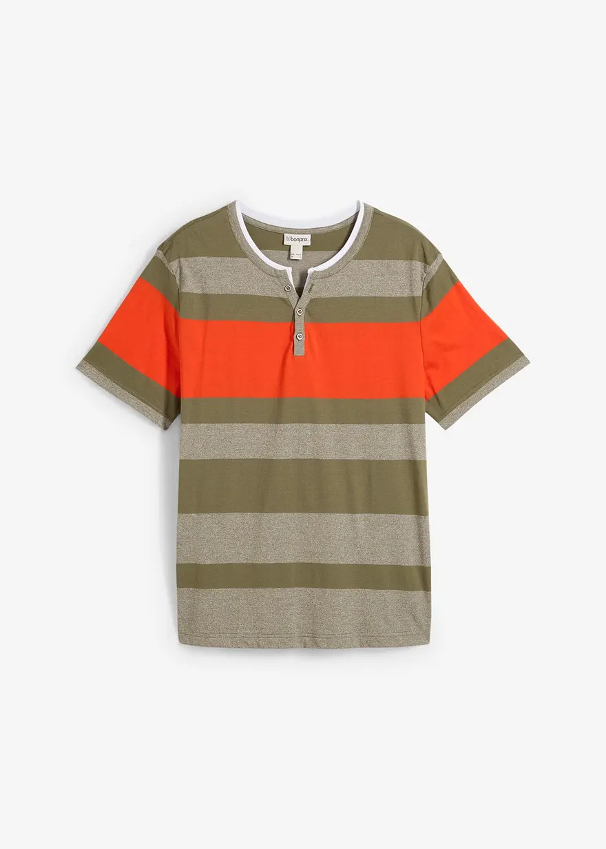 Henleyshirt, Kurzarm