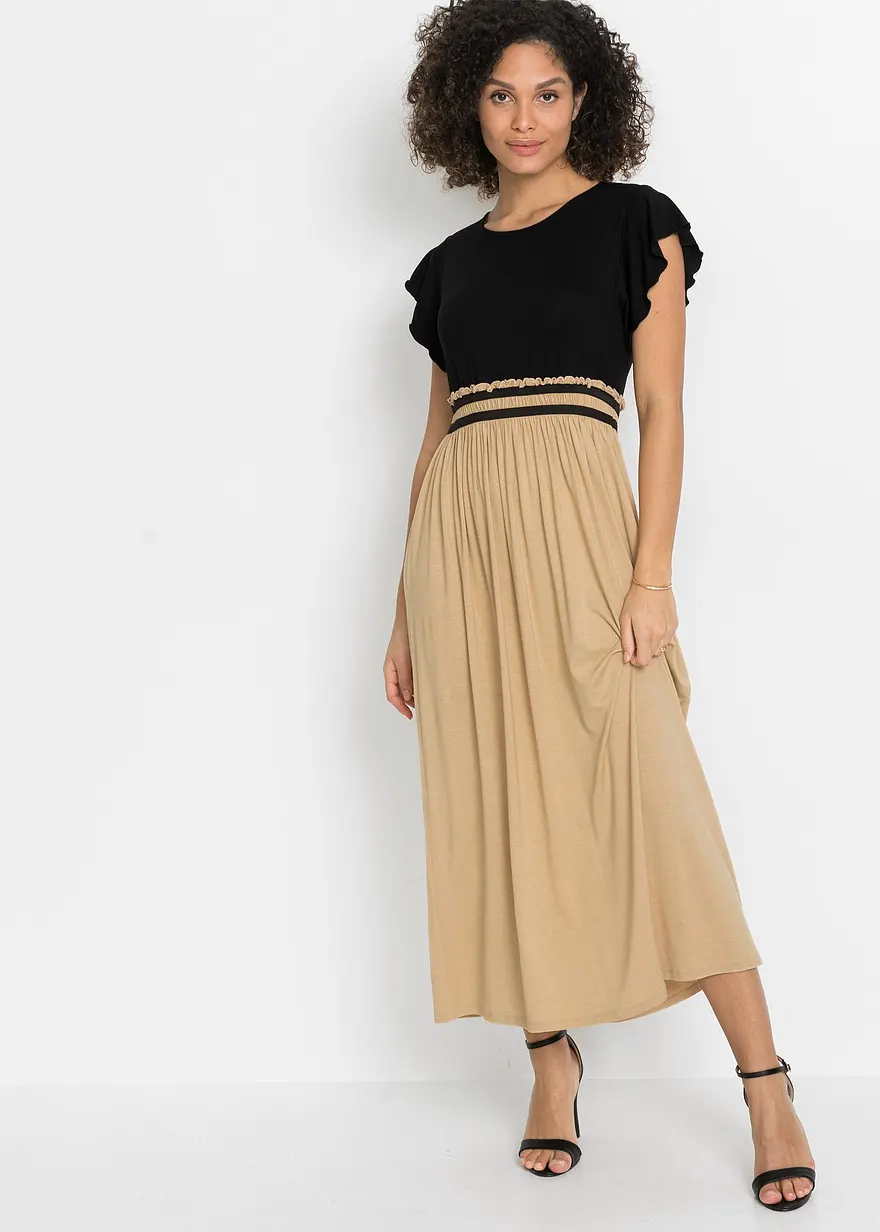 Jerseykleid aus Viskose