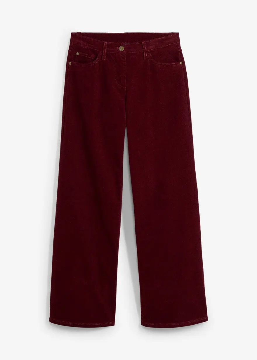 Cordhose im Marlene-Stil