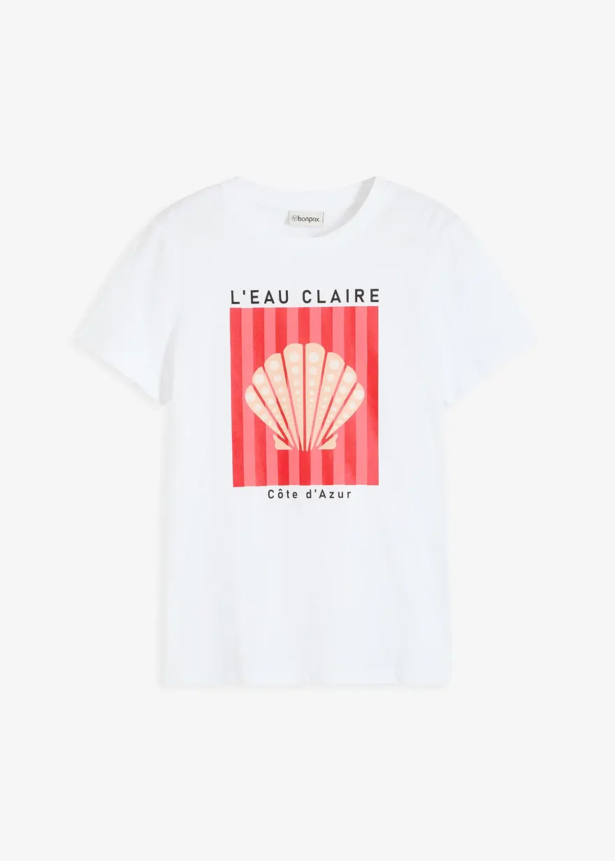 T-Shirt aus reiner Baumwolle