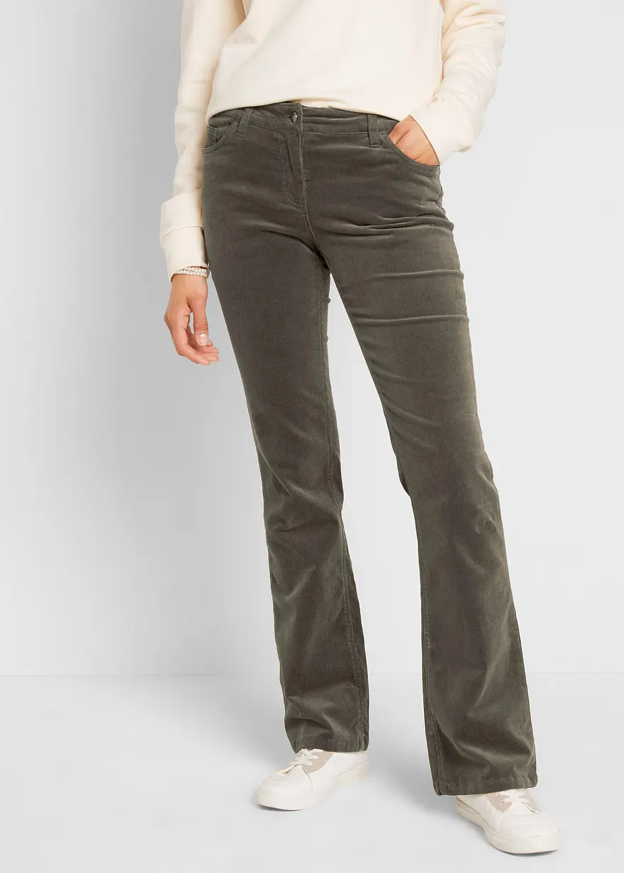 Stretch-Cordhose, Bootcut