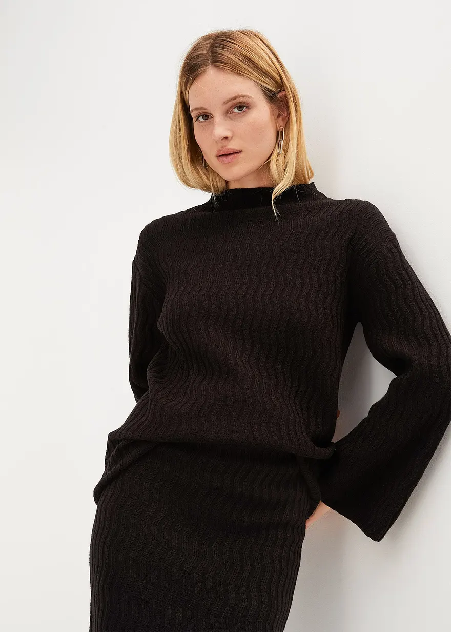 Pullover mit Struktur