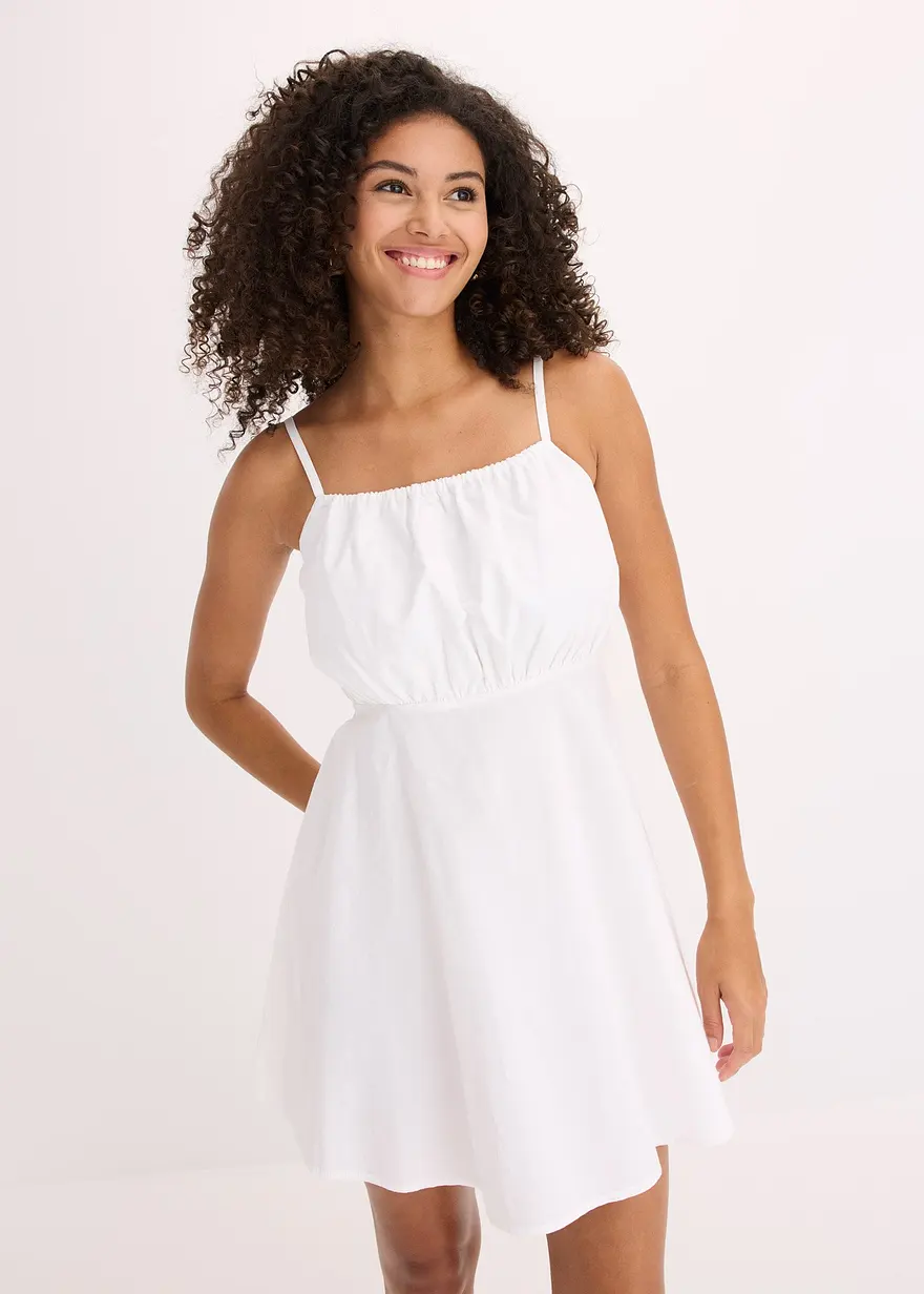 Minikleid aus reiner Bio-Baumwolle