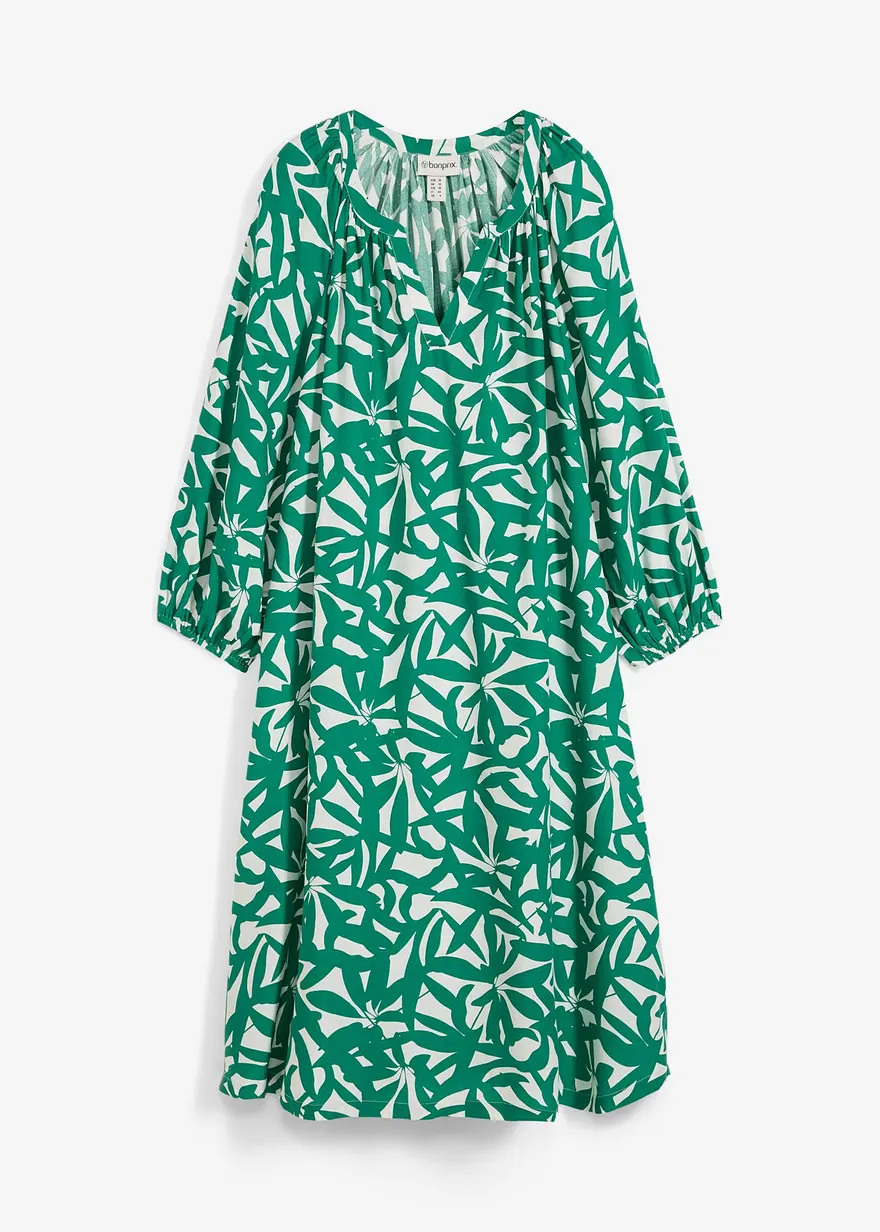 Kleid aus fließender Viskose