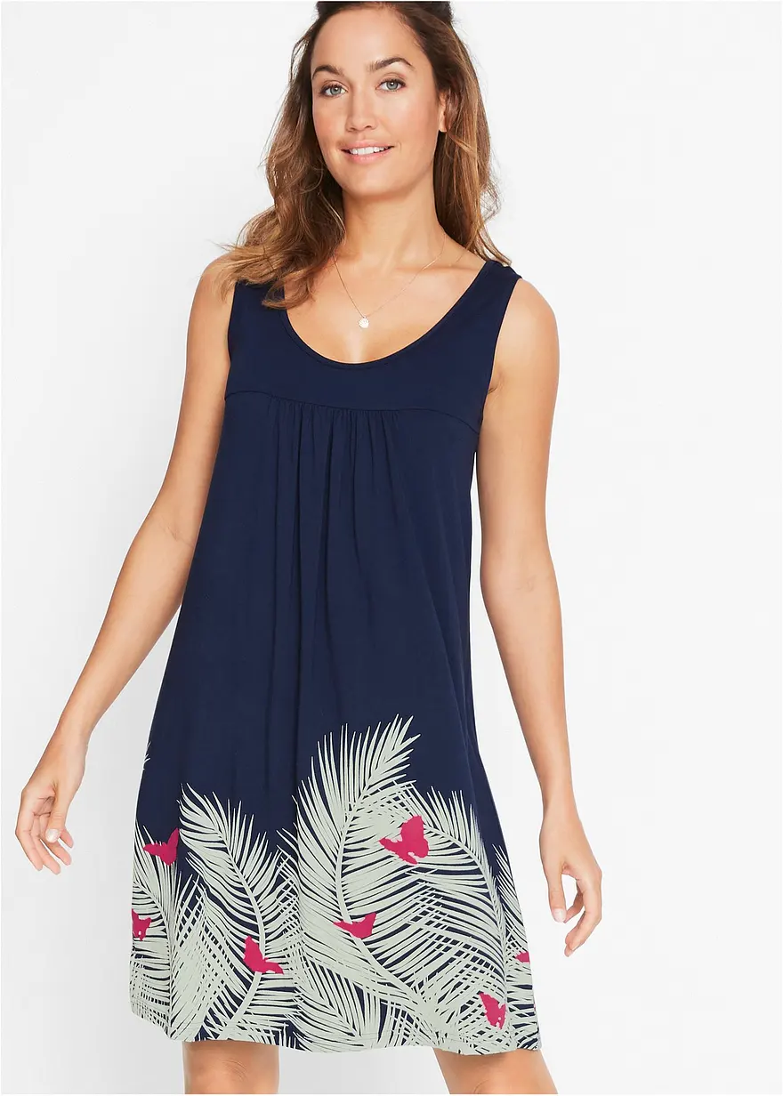 Kurzes Jerseykleid ohne Arm