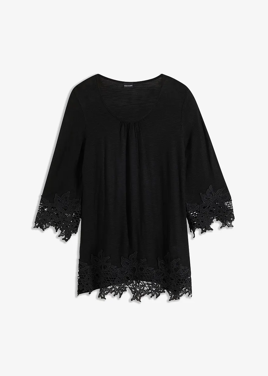 Shirt mit Spitze