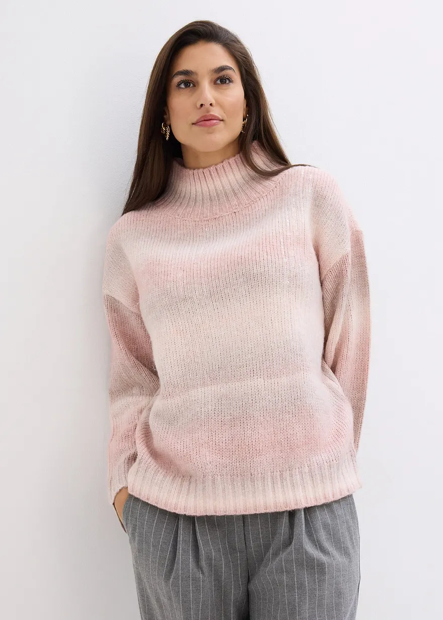 Pullover mit Farbverlauf und Pailetten