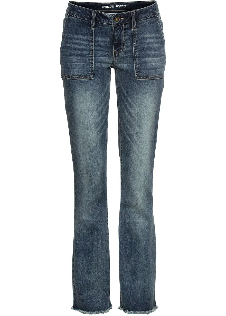 Bootcut Jeans Mid Waist