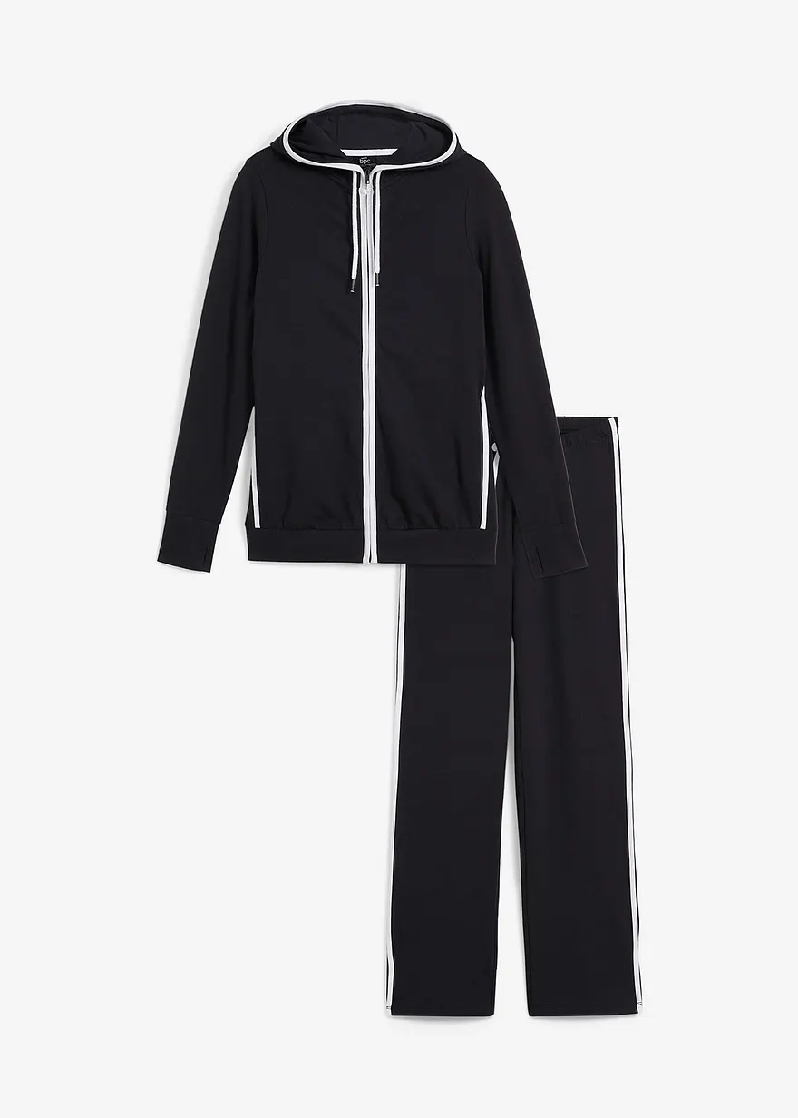 Stretch-Jogginganzug aus Baumwolle (2-tlg.Set)