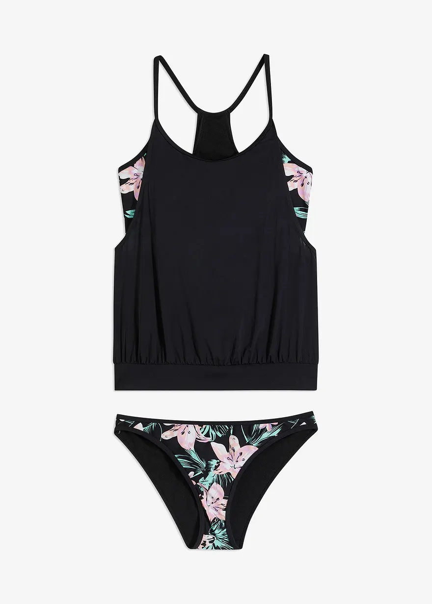 Oversize-Tankini (2-tlg. Set) im Lagenlook