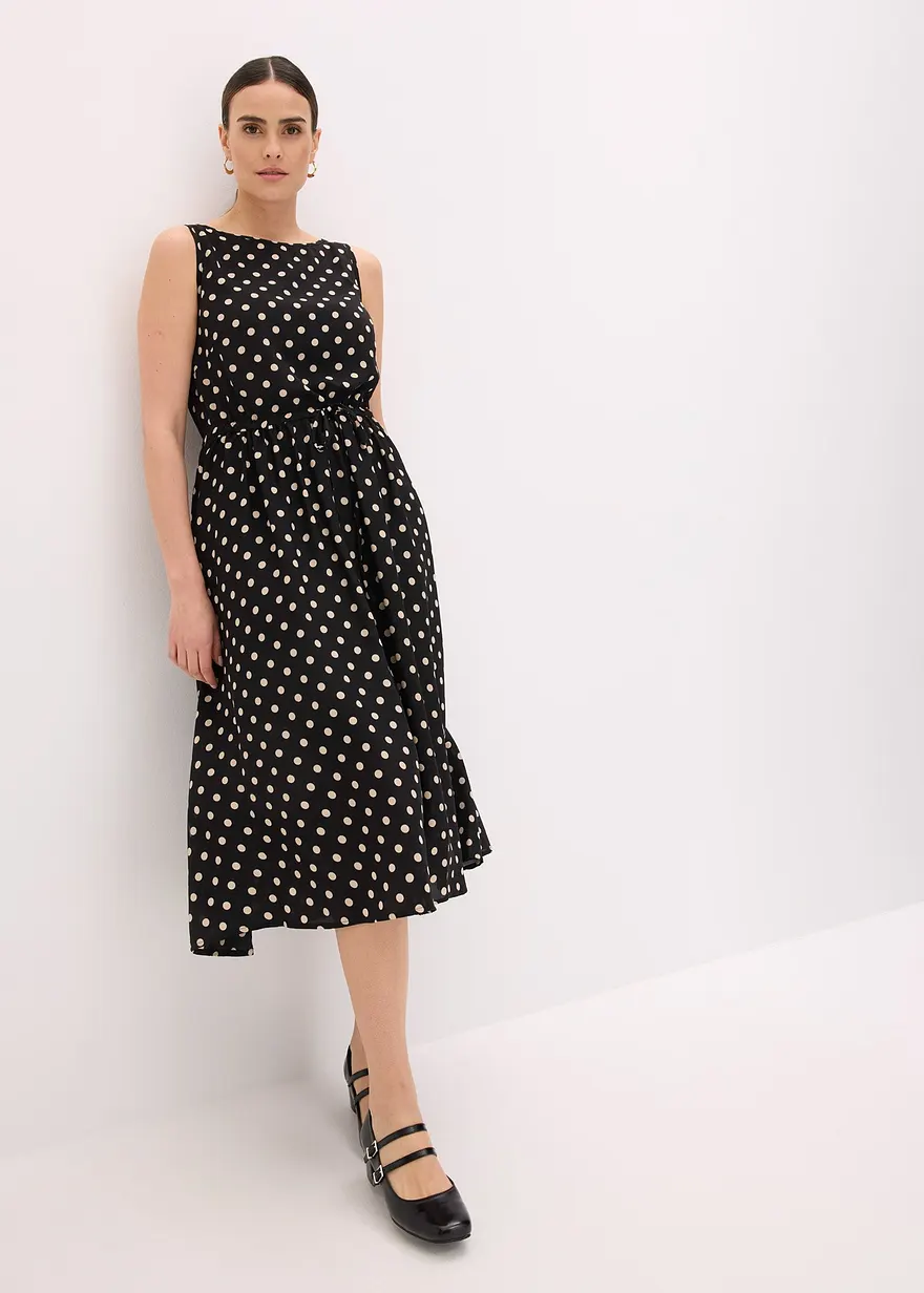 Midikleid mit Bindeband