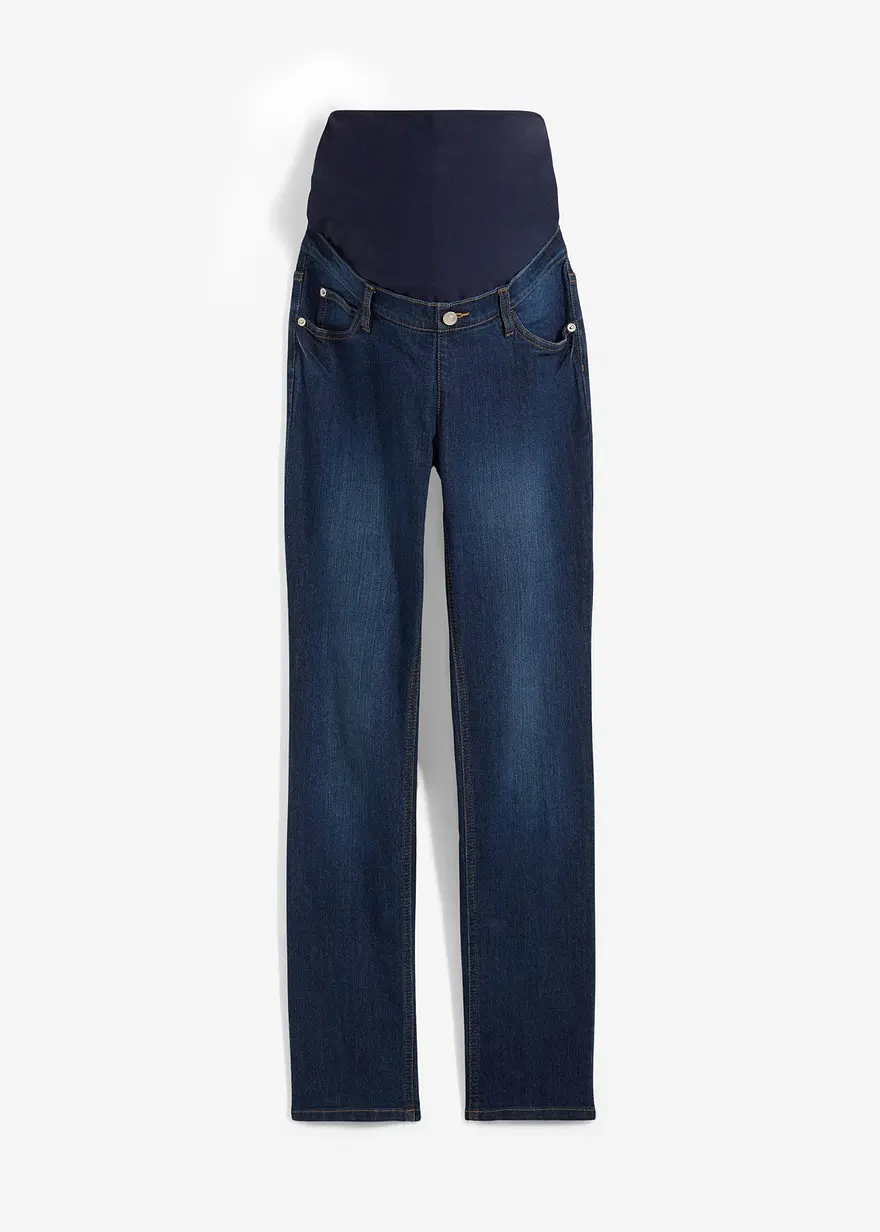 Umstandsjeans aus Bio-Baumwolle, Straight Leg