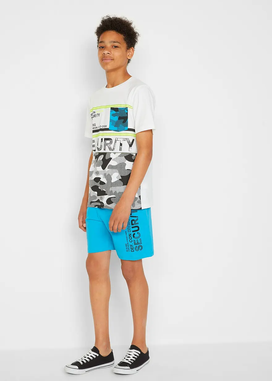 Shirt und kurze Hose (2-tlg.Set) aus Bio Baumwolle