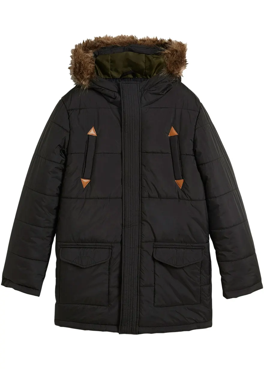 Winterjacke mit Kapuze