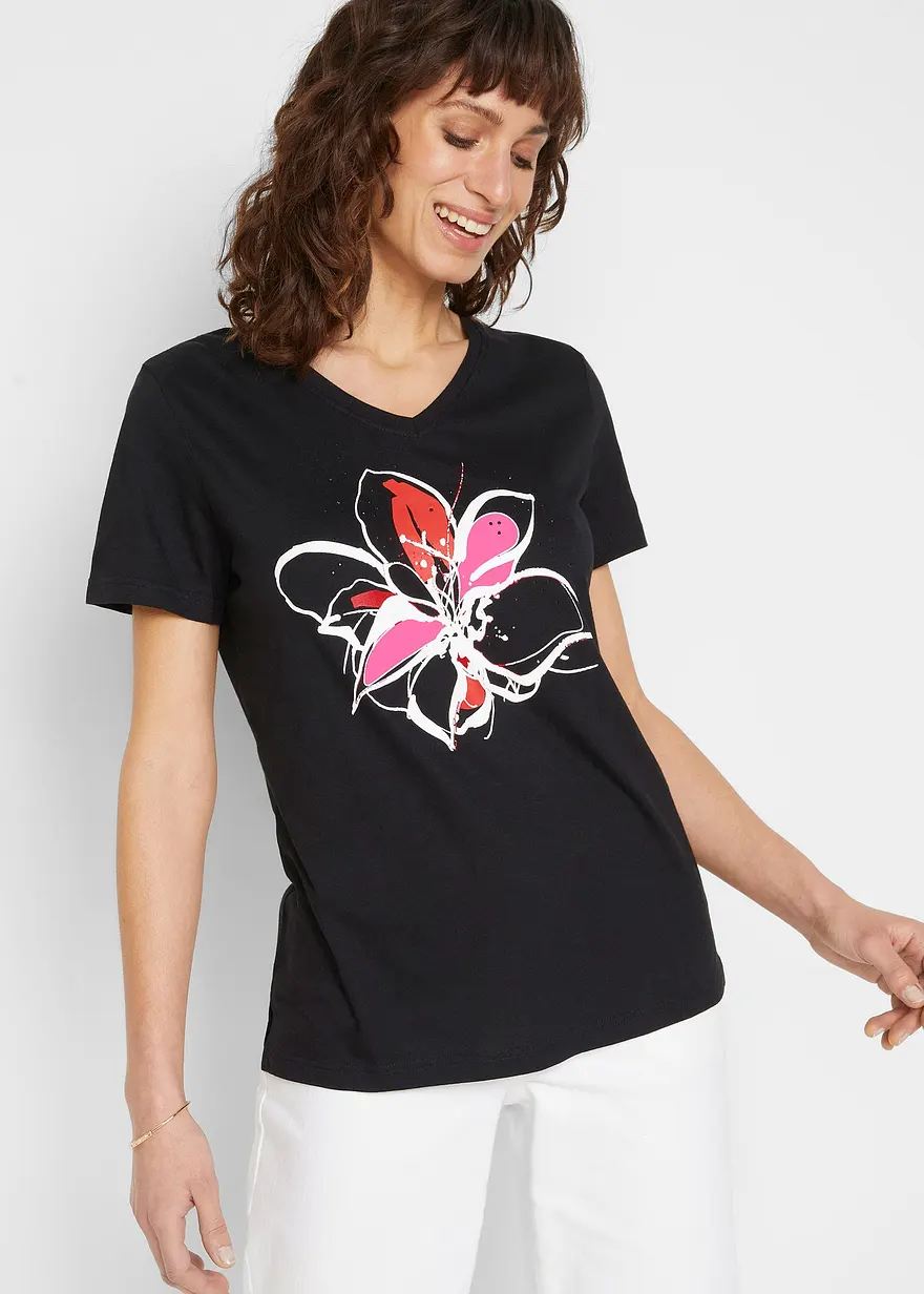 Shirt mit floralem Druck