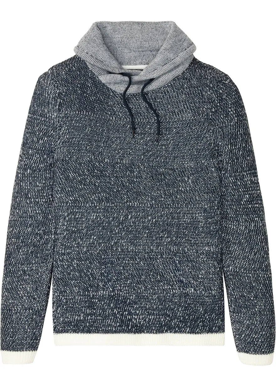 Pullover mit Schalkragen