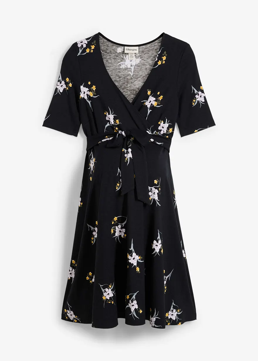 Umstands- und Stillkleid aus weicher Viskose