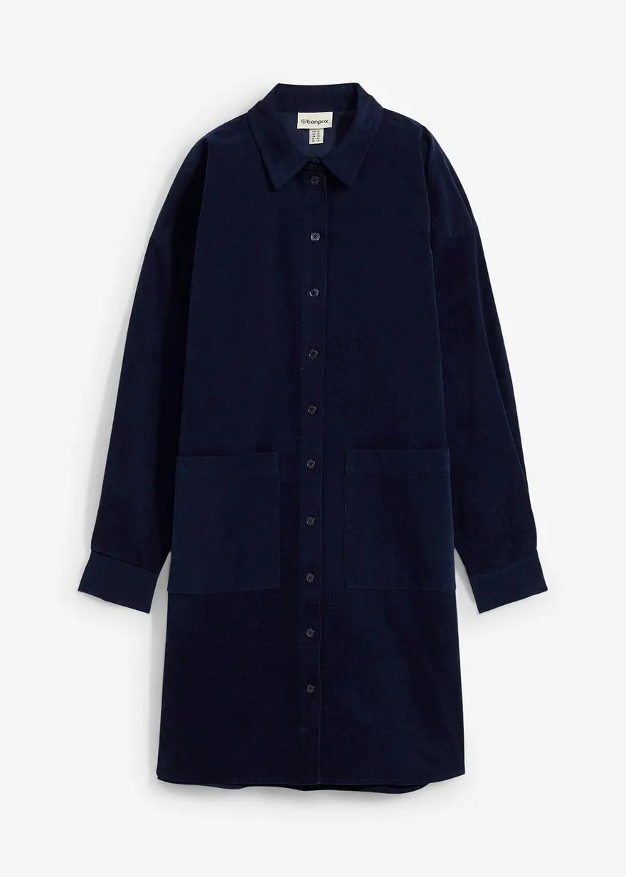 Minikleid aus feinem Cord