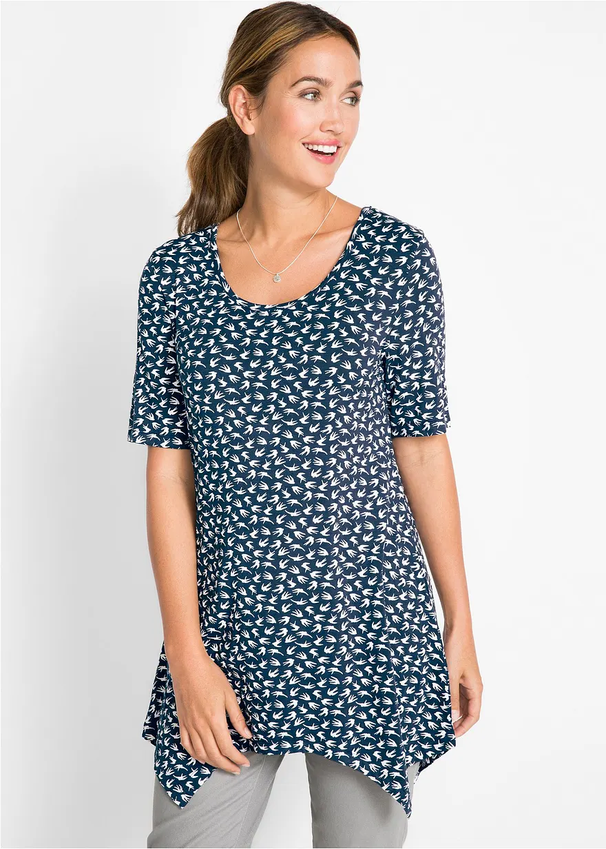 Shirt aus softem Viskose-Mix