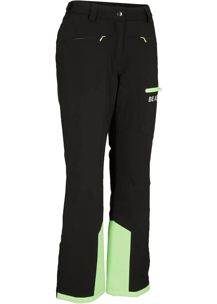 Ski Funktions-Thermohose mit Schneefang, wasserdicht, Straight