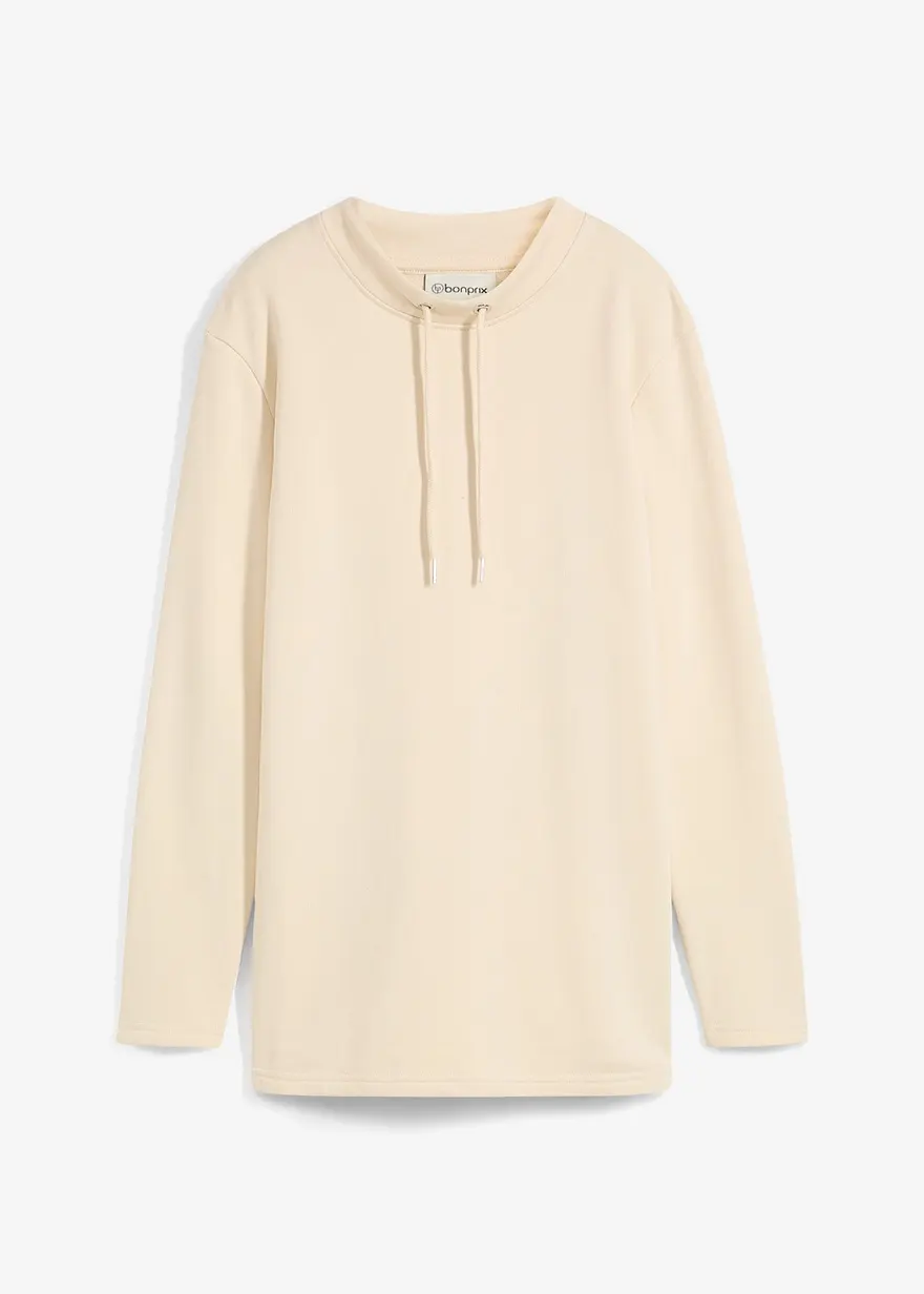 Sweatshirt mit Schlitz